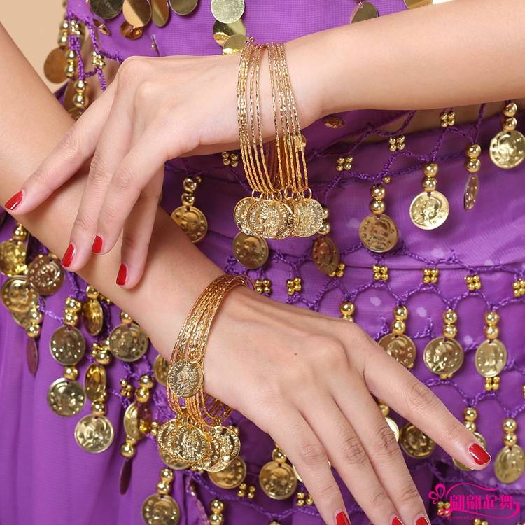 Indian dance performance clothing accessories dance performance jewelry belly dance necklaces ear