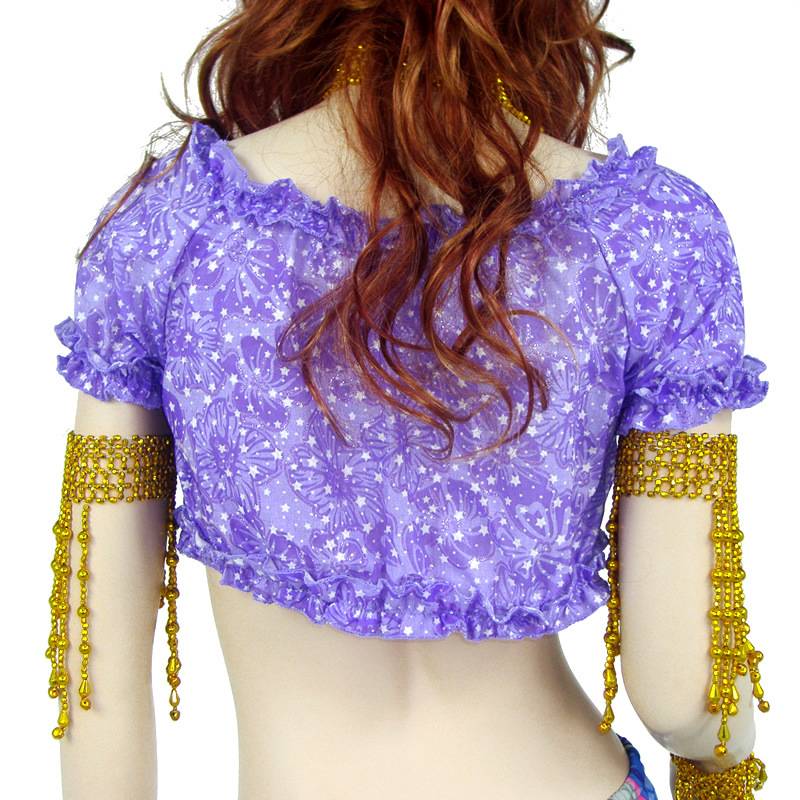 Belly Dance Broken Top Indian Dance Set Performance Performance Clothing Practice Practice Dress