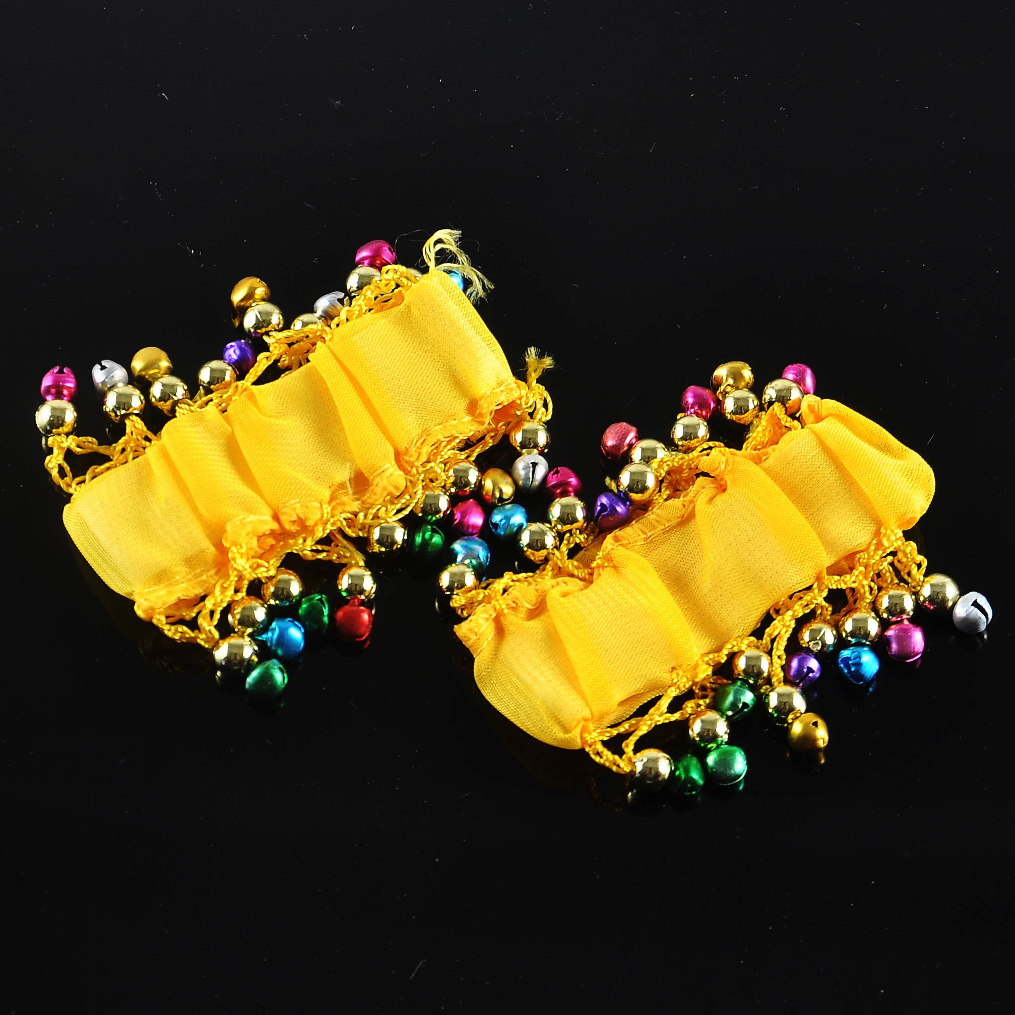 Belly Dance Bracelet India Dance Performance Clothing Platform Performance Sergeant Chiffon Bell Bell Hand Ring Jewelry Woman