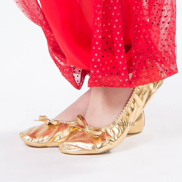 Belly dance shoes girls perform shoes, children Indian dance shoes adult practitioner shoes soft soles shoes dance shoes