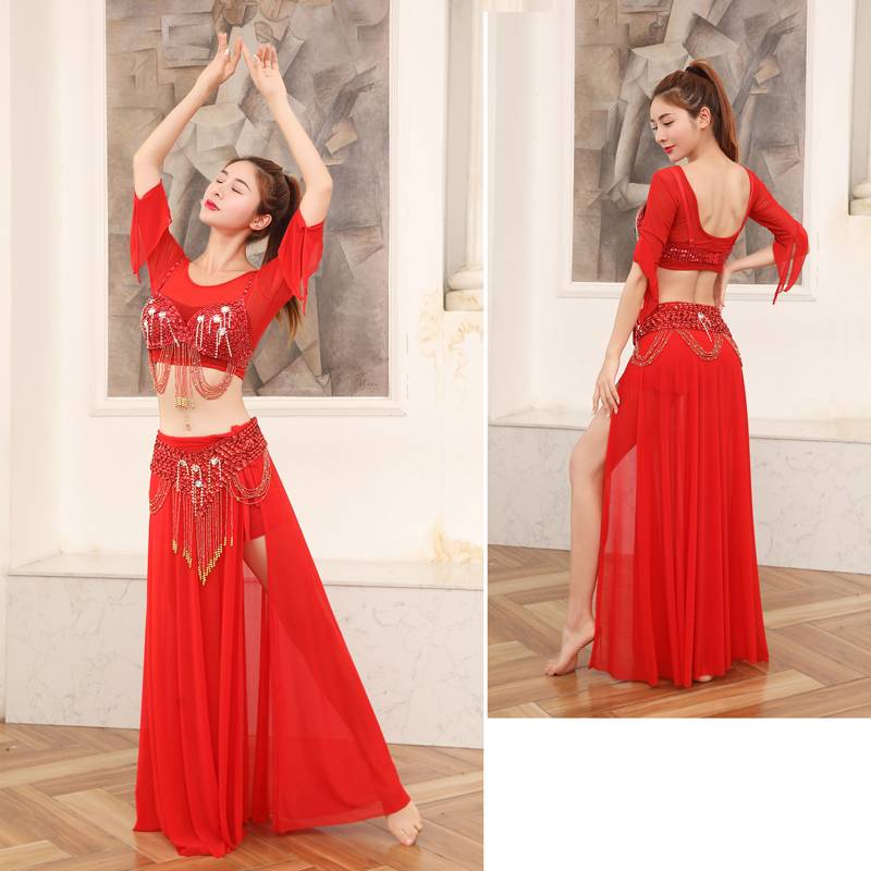 Tip Dance 2020 new M suit belly dance performance dressing dance practice service belly belly four seasons dance service belly 6302