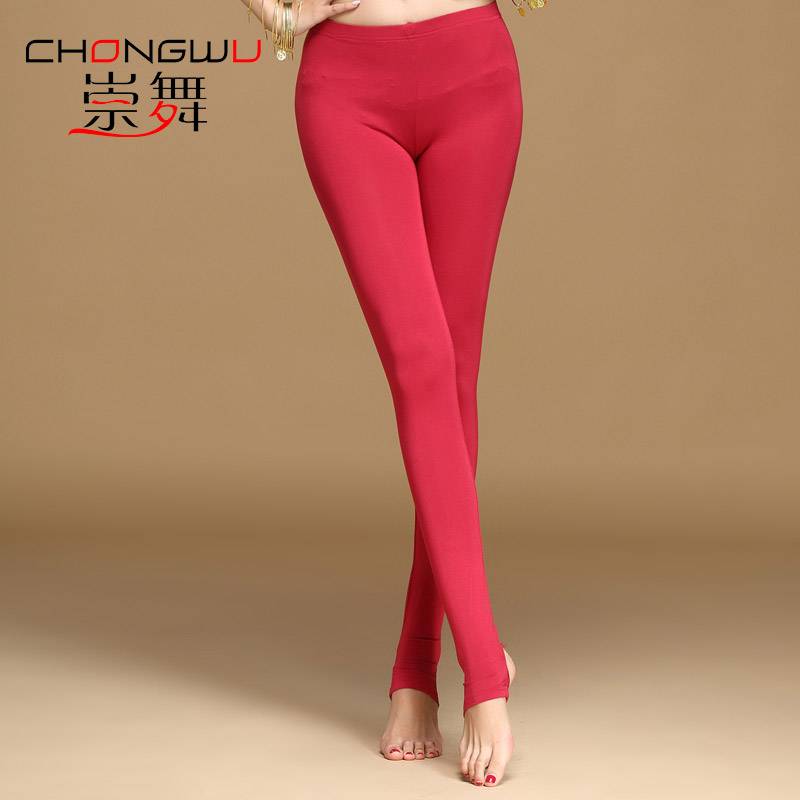 Belly dance Indian dance Dongfang dance new model Modal stepping on pants trousers practice pants
