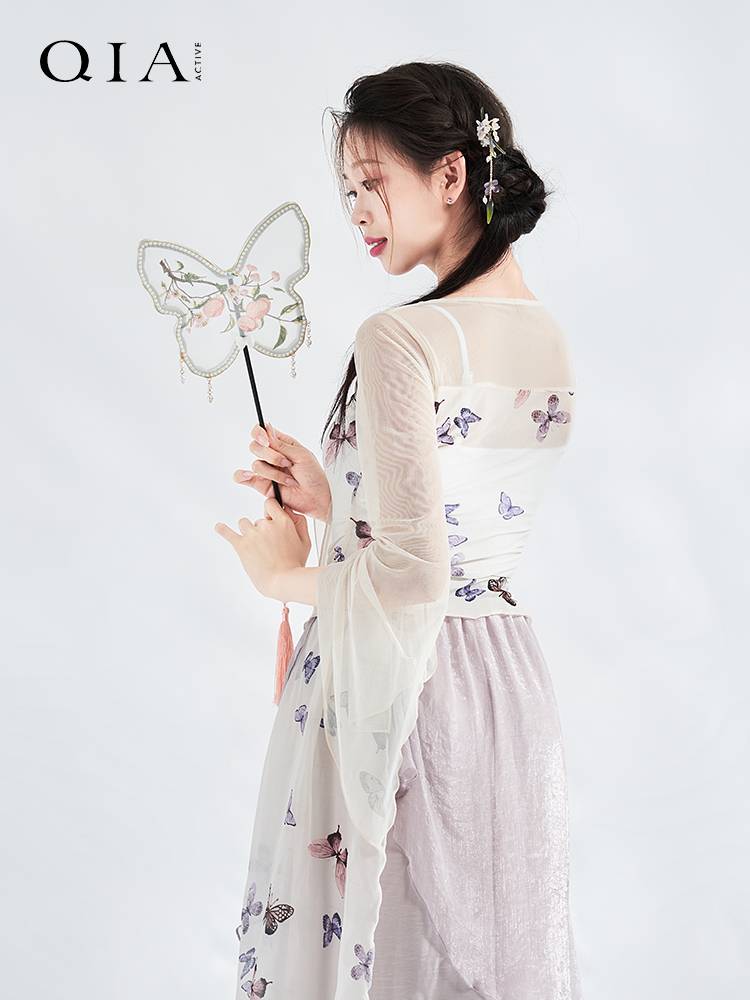 Kia Classical Dance Swear Performance Fairy Fairy Performing Nets Top Female Chinese Dance Gufeng Dance Dance Performance Service