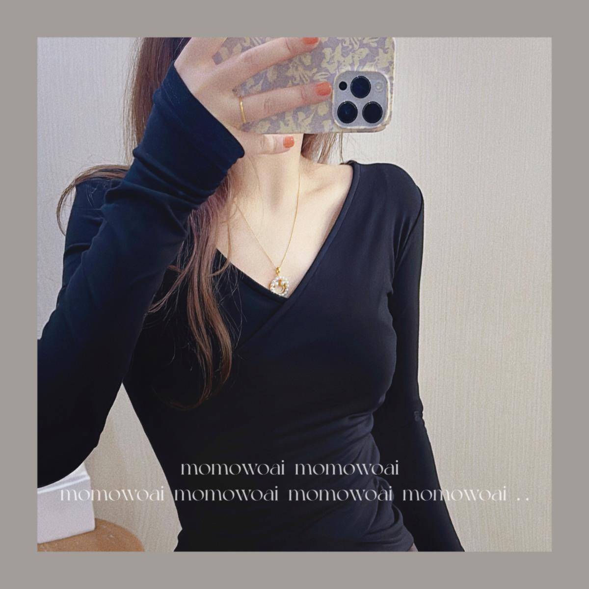 Modern dance service female autumn and winter repair shows thin body practice service long sleeve top Chinese classical dance base training suit