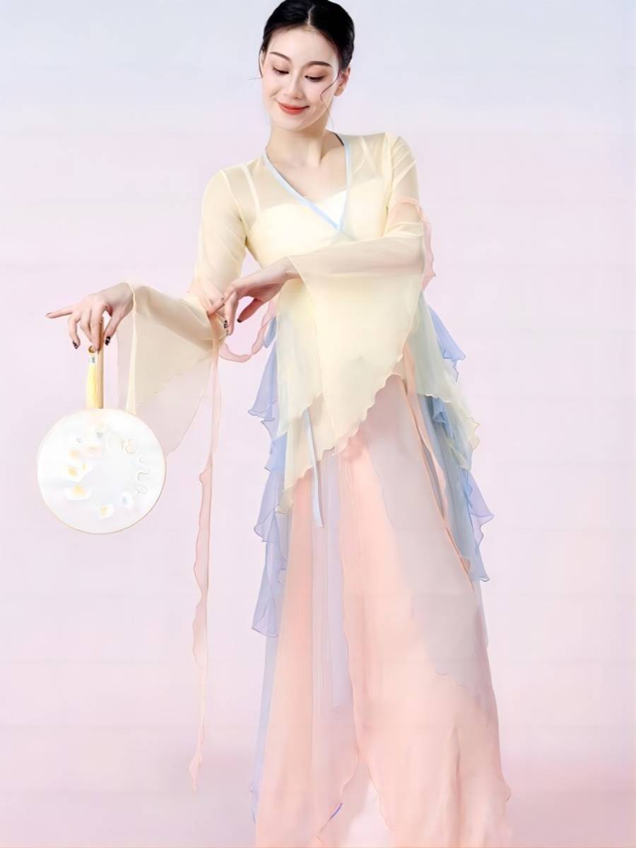 New Classical Dance Dance Dance Performance Performance Dance Chinese Dance Arts Examination Form, Fashionable Fairy Gauze