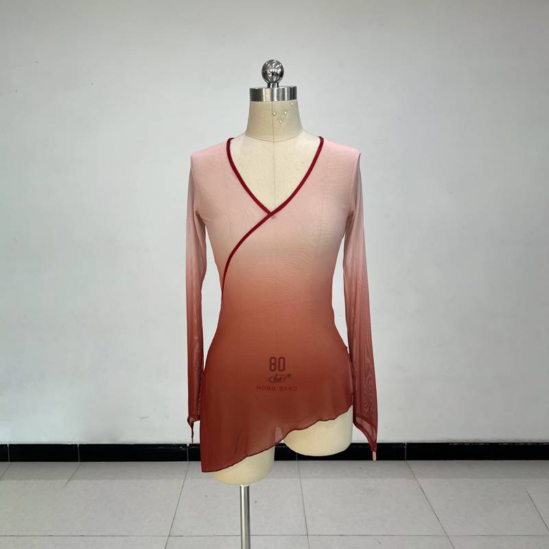Classical dance dance clothing female elegant body rhyme gauze exercise, clothing, Chinese dance new art art test net yarn