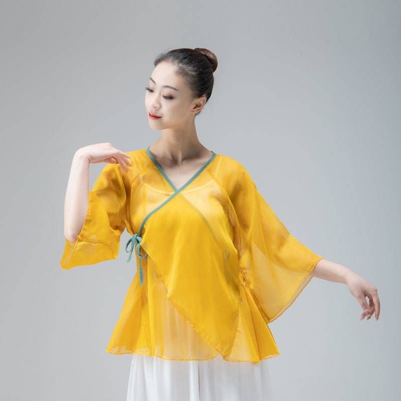 Classical Dance Dance Dressing Female Female Chinese Style Dance Top Rhymes Yaosa Performance Clothing Fairy Set
