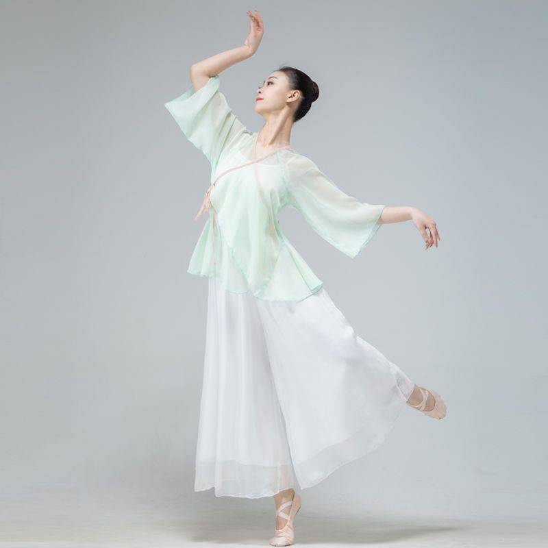 Classical Dance Dance Dressing Female Female Chinese Style Dance Top Rhymes Yaosa Performance Clothing Fairy Set