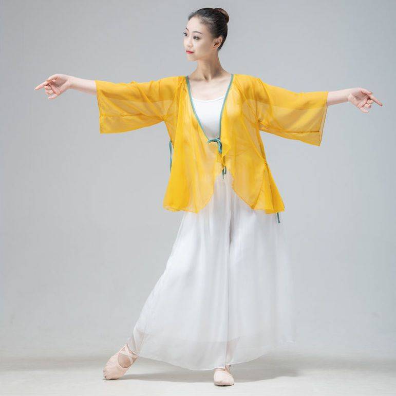 Classical Dance Dance Dressing Female Female Chinese Style Dance Top Rhymes Yaosa Performance Clothing Fairy Set
