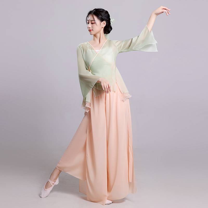 Classical Dance Performance Clothing Saoga Yoshio Fairy Fairy Guide Modern Chinese Dance Service Female Art Test