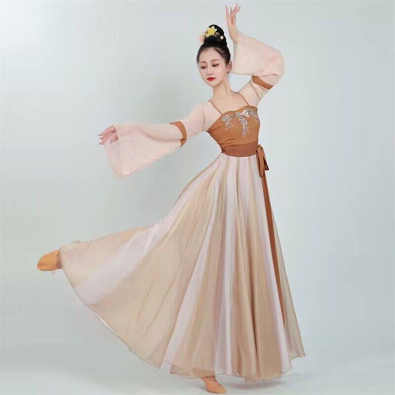 The new new classical dance, drunk flower yin, the same performance, Hanfu drama service Chinese style classical dance service female floating