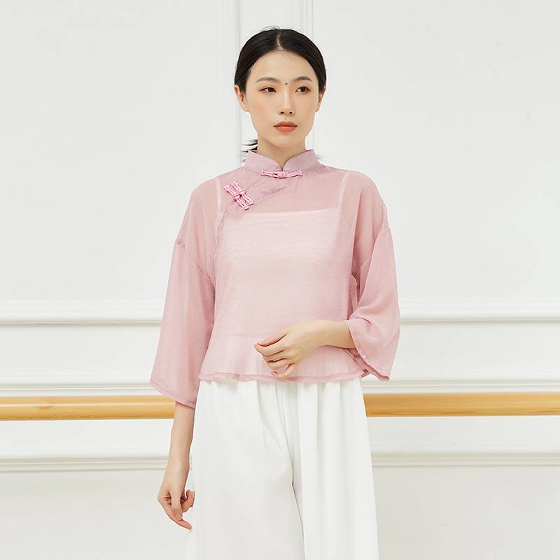 Classical Dance Dance Dress Dress Duck Ducks Moving Cheongsam Top State Female Chinese Dance Professional Performance Dance Clothing