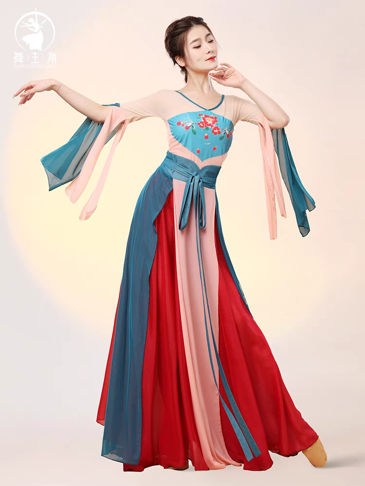 2024 new classical dance dance clothes, body rhyme, elegant Chinese dance training service performance service Dunhuang performance service