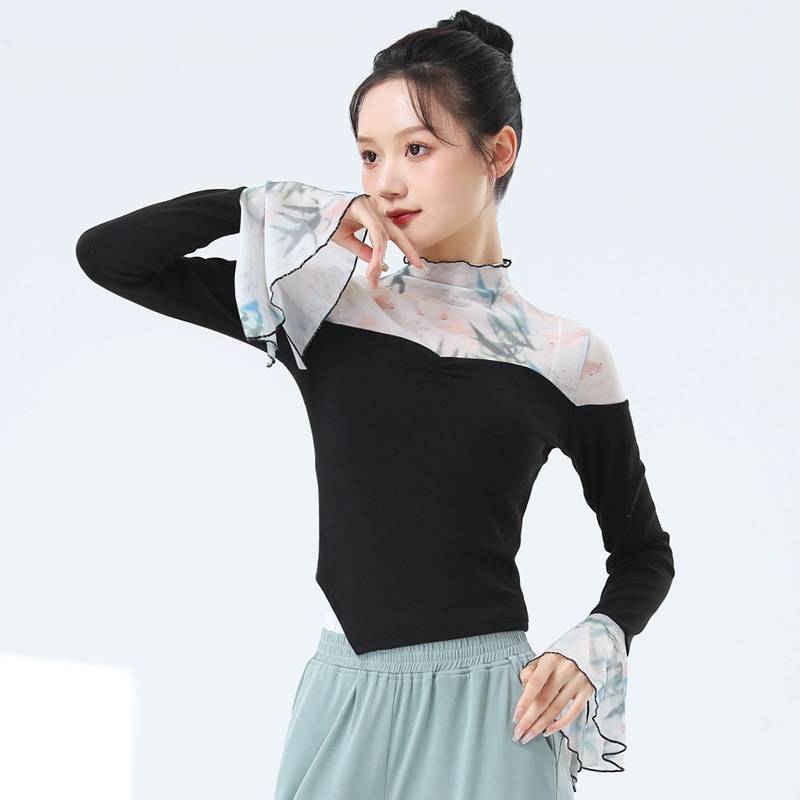 Modern Dance Practice Female Summer Sliming Water Sleeve New Dance New Dance Classic Dance Classical Dance Chinese Windskin Test