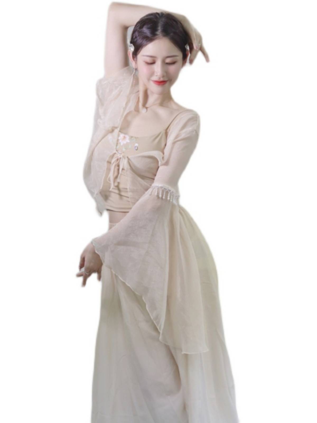 Qing Yi Qian's classic dance dress girl Zhong Yi Zhong Zhong Zhong Zhong Zhong