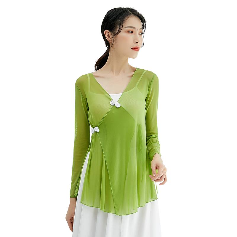 Classical Dance Dance Funny Female Film Training Server top clothing Fairy Performance Services Female Female Permanent