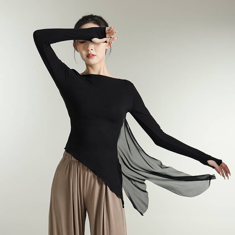 Pure Ruoji Classical Dance Dance Server Dress, Autumn and Winter Long Sleeve Floating Sales Modern Dance Female Adult Practice