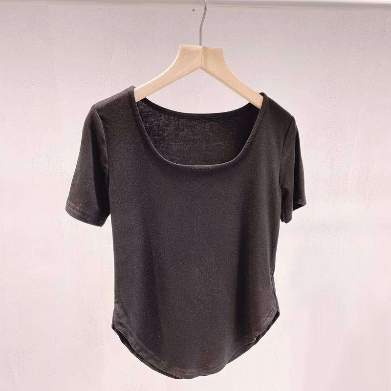 Factory sales slim dance service short -sleeved female Xia classical dance now J Dai dance exercise body body training uniforms health
