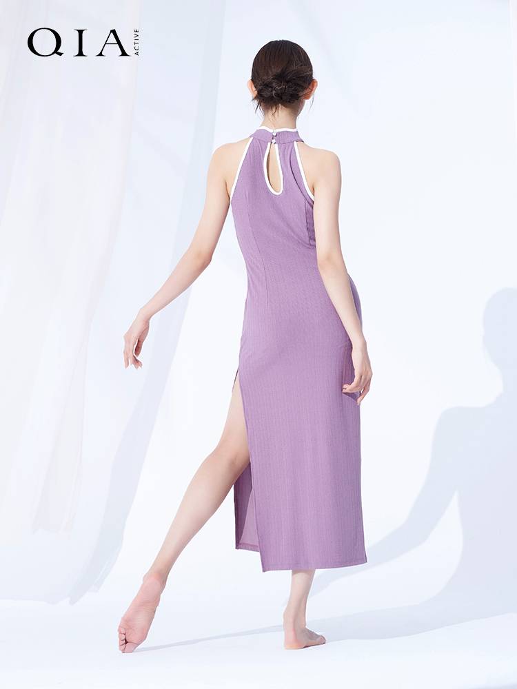 Kia Classical Dance Female 2024 New Cheongsam Dance Server Chinese Dance Elastic Personal Delivery Dressing Dress Performance Clothing