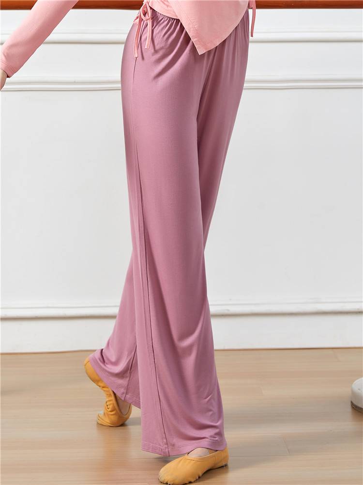 Dance pants Classical dance exercise women's wide -leg pants elegant Chinese dance national dance clothing dance dance body clothes