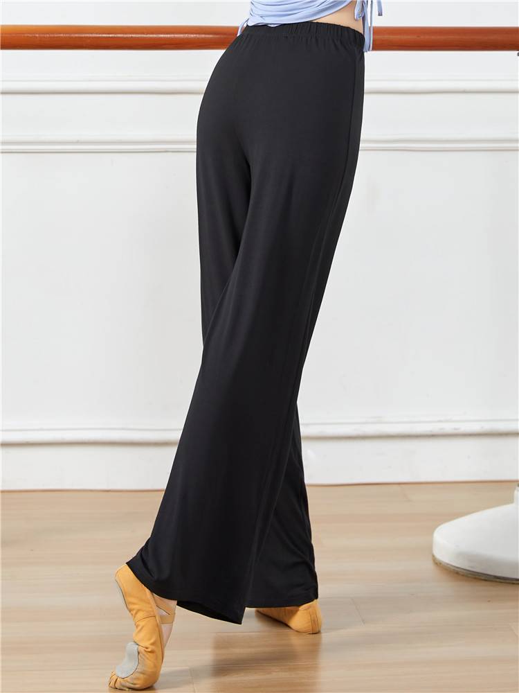 Dance pants Classical dance exercise women's wide -leg pants elegant Chinese dance national dance clothing dance dance body clothes