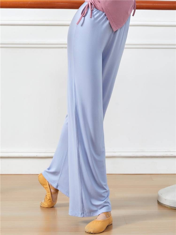 Dance pants Classical dance exercise women's wide -leg pants elegant Chinese dance national dance clothing dance dance body clothes
