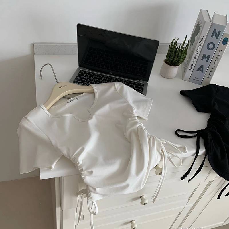Modern dance clothing women's body exercise uniforms drawing rope top, teacher Chinese classical dance art examination training performance clothing