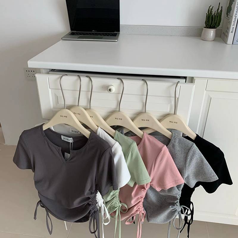Modern dance clothing women's body exercise uniforms drawing rope top, teacher Chinese classical dance art examination training performance clothing