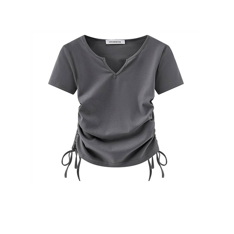 Modern dance clothing women's body exercise uniforms drawing rope top, teacher Chinese classical dance art examination training performance clothing