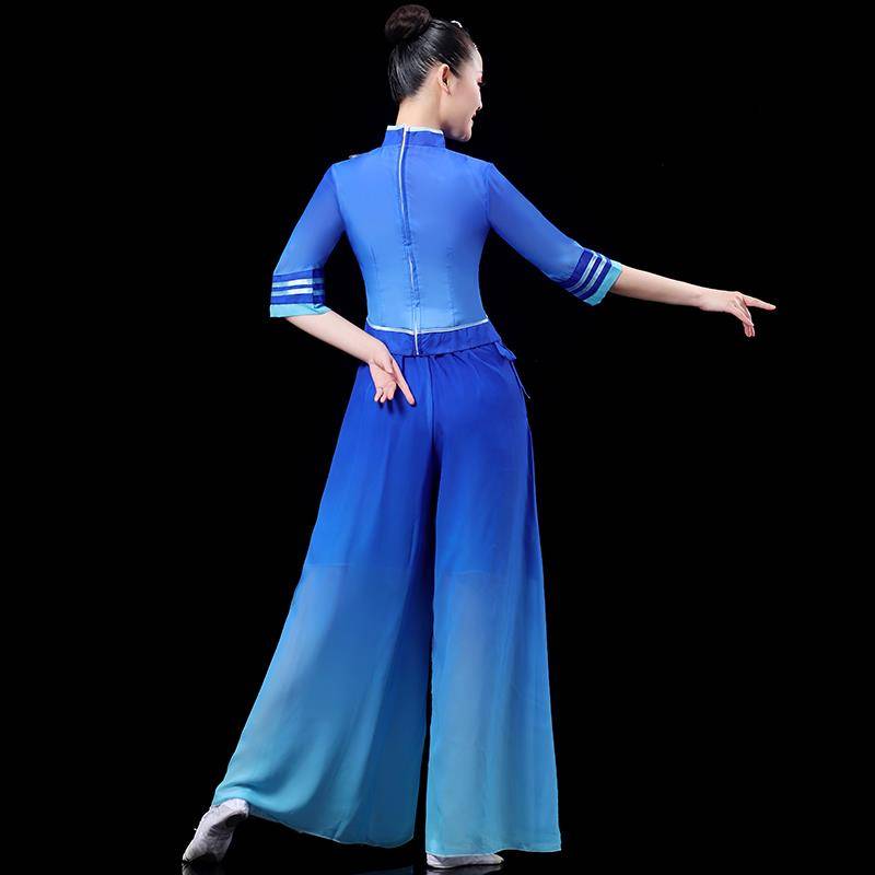Jiaozhou Umbrella Dance Yangge Dance Dance Classical Dance Performance Female Female Female China New Fan Dance Set