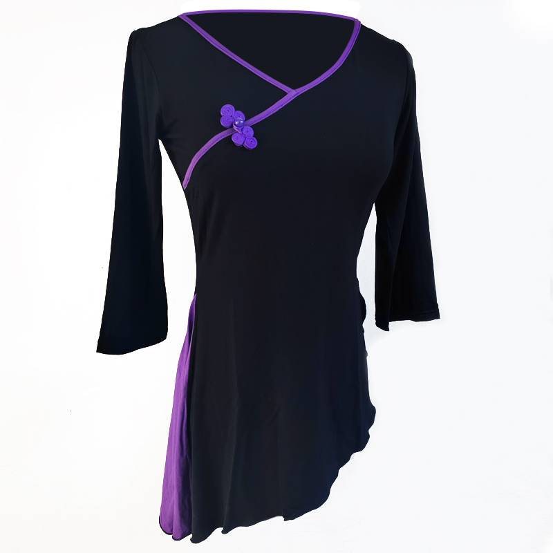 Modern dance exercise service Modal top yoga dance service classical dance -shaped square dance clothing new set