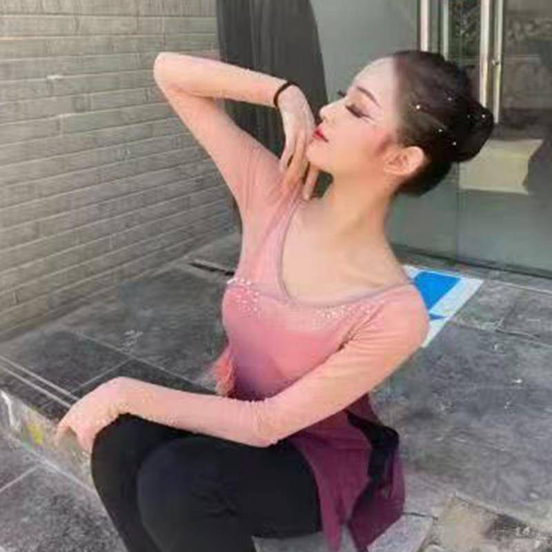 Classical Dance Sinais Clothing Dance Practice Dressing Dress Performance Service Performance Art Arts Examination top