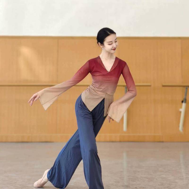 Classical Dance Graduation Rhymes Yaosa Jacket Practice Female Chinese Dance Ethnic Dance Modern Dance Clothing Foundation Training Service
