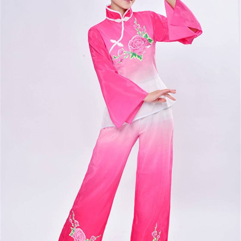 Yangge service middle -aged and elderly performance service N female classical dance dance dance waist dance, fan dance service umbrella dance nation
