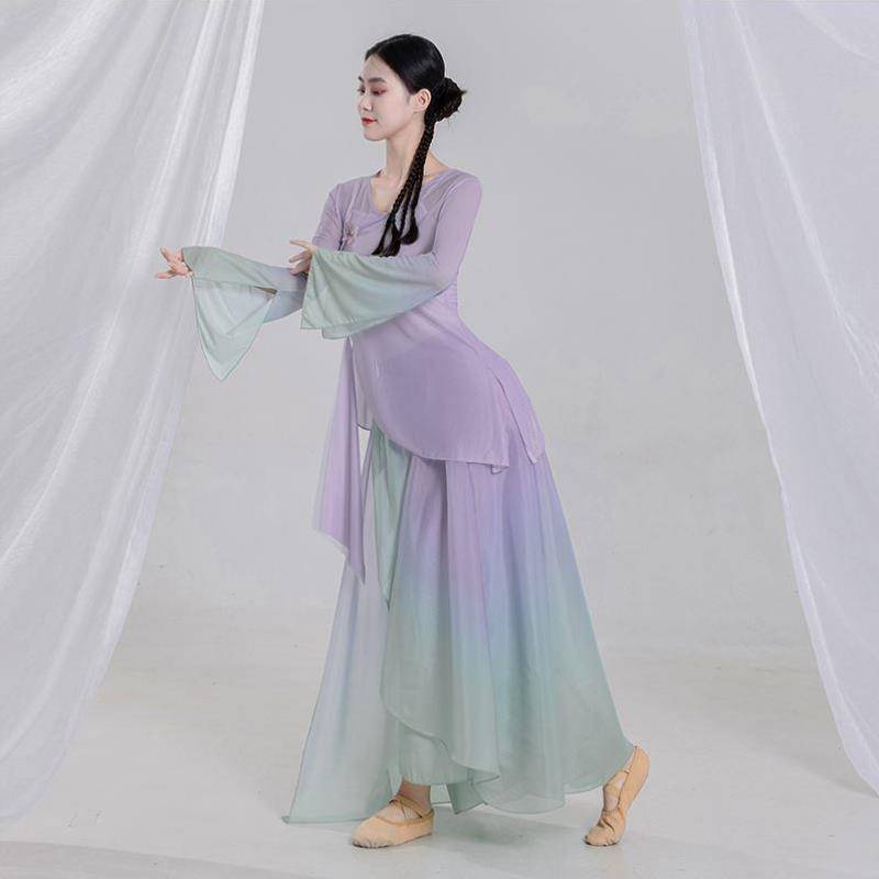 Classical dance dance clothing, Yunding Ya Yao Chinese dance elegant practice, performance clothing female dress female dress performance clothes