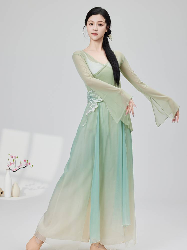 Classical dance dance clothing female elegant body rhyme yae practice service modern dance performance service Chinese dance performance suit suit