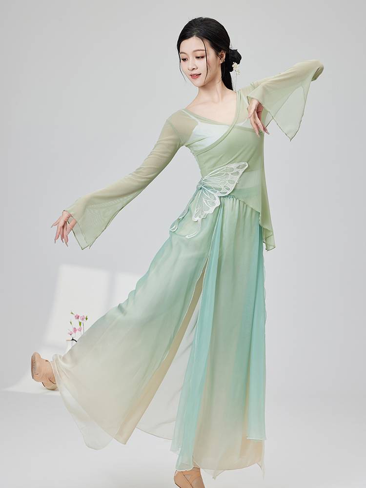 Classical dance dance clothing female elegant body rhyme yae practice service modern dance performance service Chinese dance performance suit suit