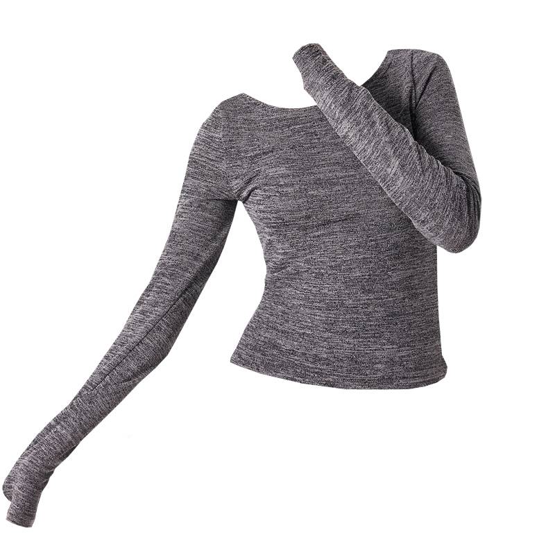 Modern dance exercise female adult classical dance top sports set refers to long -sleeved training performance new models