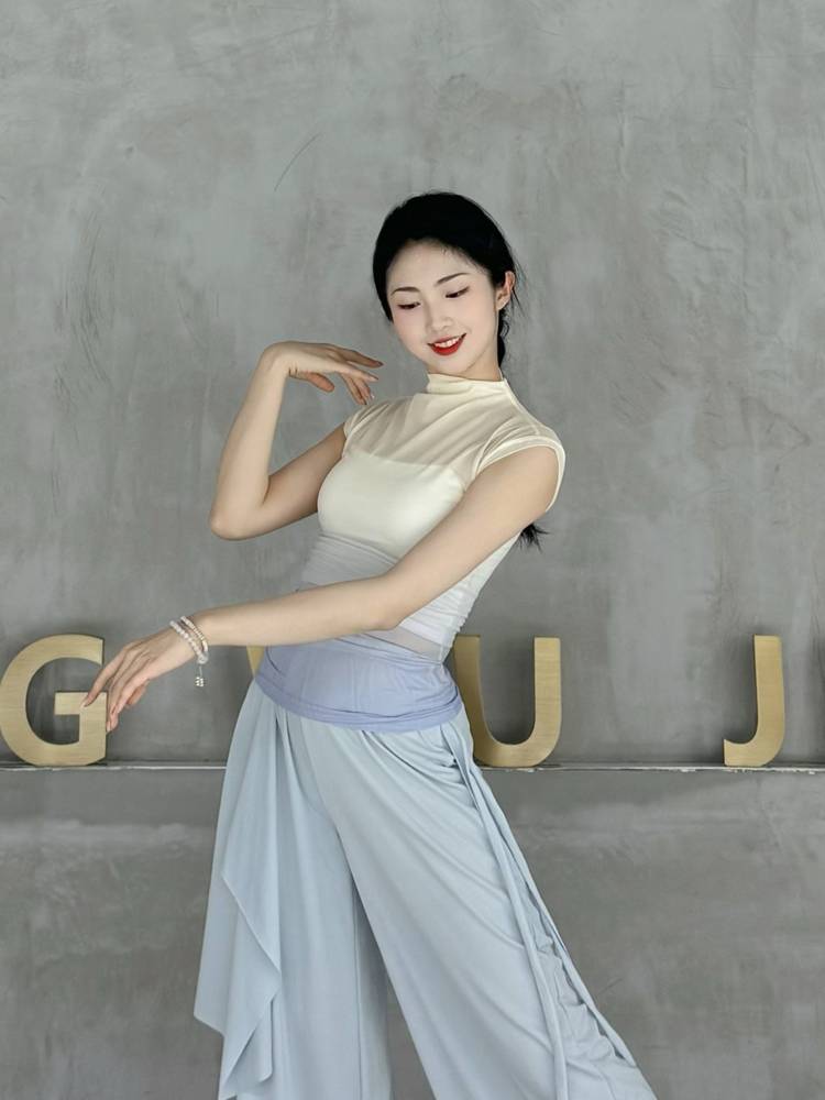 Classical Dance Gradient Gauze 2024 New Dance Server Summer Modern Dance Net Gauze Ballet Ballet Practice Services