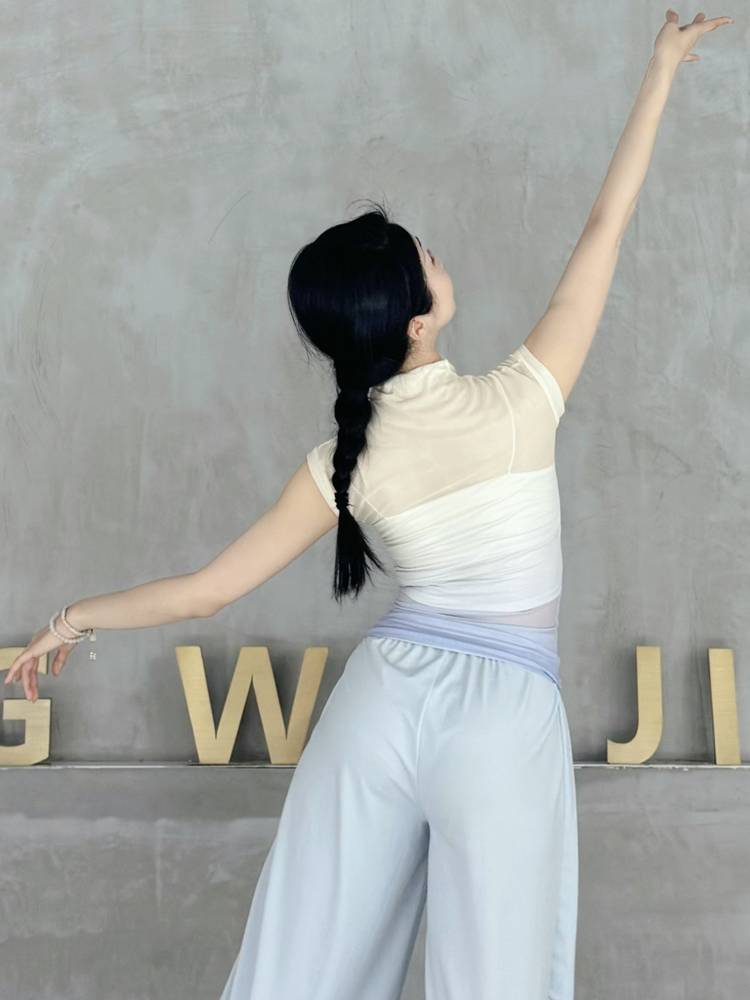 Classical Dance Gradient Gauze 2024 New Dance Server Summer Modern Dance Net Gauze Ballet Ballet Practice Services