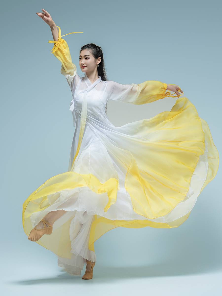 Classical dance performance service girl elegant Chinese dance Chinese dance, mythical gauze teacher body charm and practice of ancient style