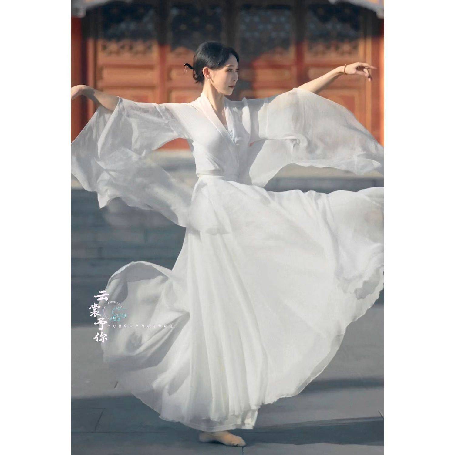 Yun Chang gives you "fragrance" classical dance service Hanfu fairy clothing elegant temperament classical dance body rhyme and clothing art test