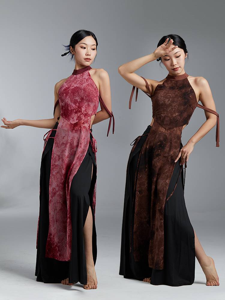 Gorgeous Solo Show Guofei Cheongsam Classical Dance Clothing Dance Fun Dressing Dressing Service Original Performance Services Jazz Dance