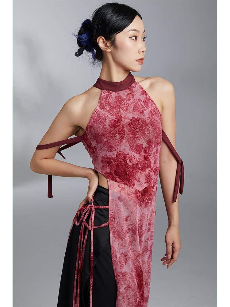 Gorgeous Solo Show Guofei Cheongsam Classical Dance Clothing Dance Fun Dressing Dressing Service Original Performance Services Jazz Dance