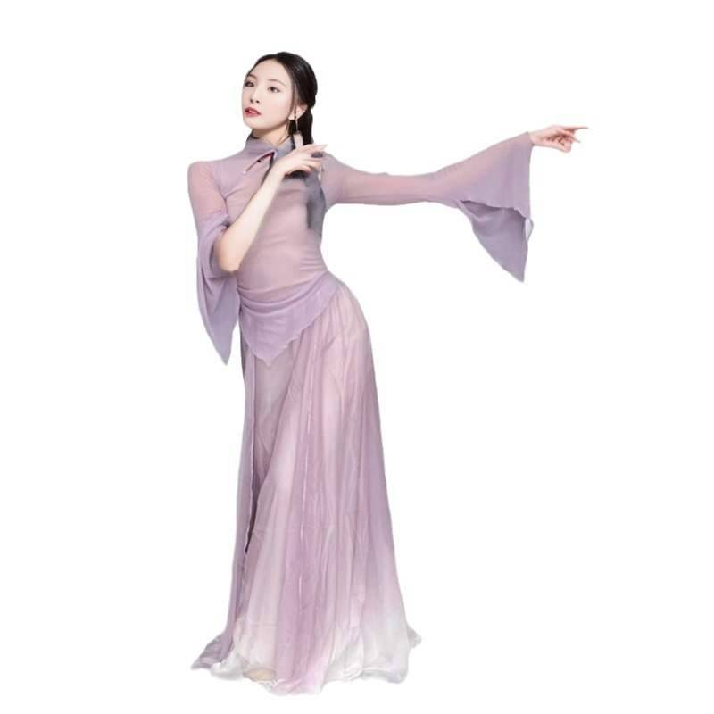 New clothes for the white and classical dance dress