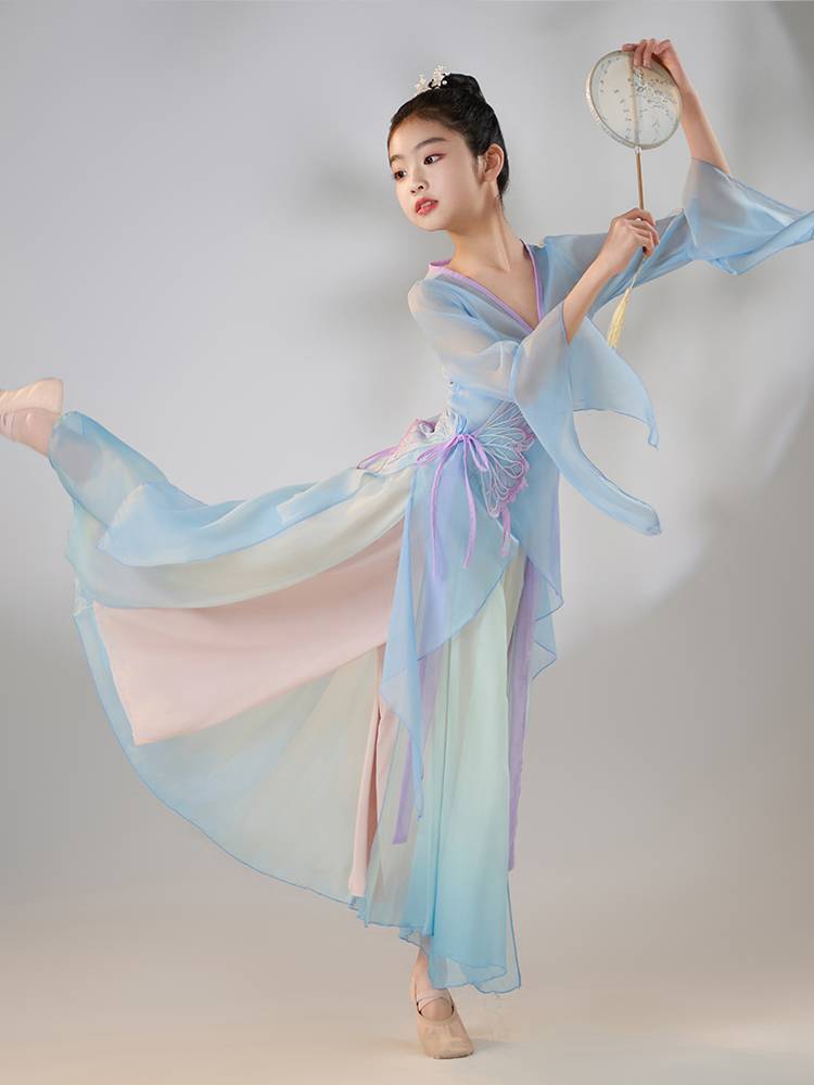 Children's Classical Dance Performance Services Dressing Dressing Series Charm, Ferry Ferry Long Model Chinese Dance National Dance Ancient Performance Service