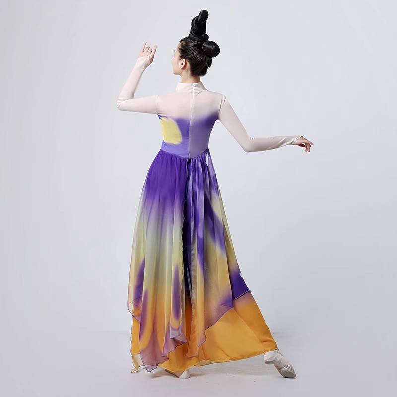Eighteen Huan Die Dance Fan Dream Butterfly Flying Dance Classical Dance Performance Female Permanent 2023 New Art Test Clothing