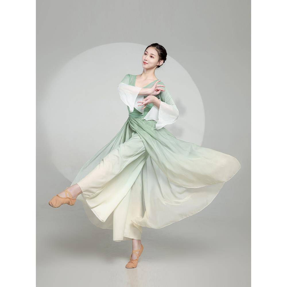 Classical dance service Chinese dance exercise dance dance dance service girl elegant body rhyme elasticity gathers ginematic classical dance performance service