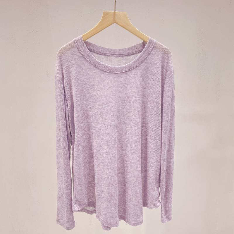 Spot loose perspective dance knitted sine dance modern dance ballet training uniform body base training uniform