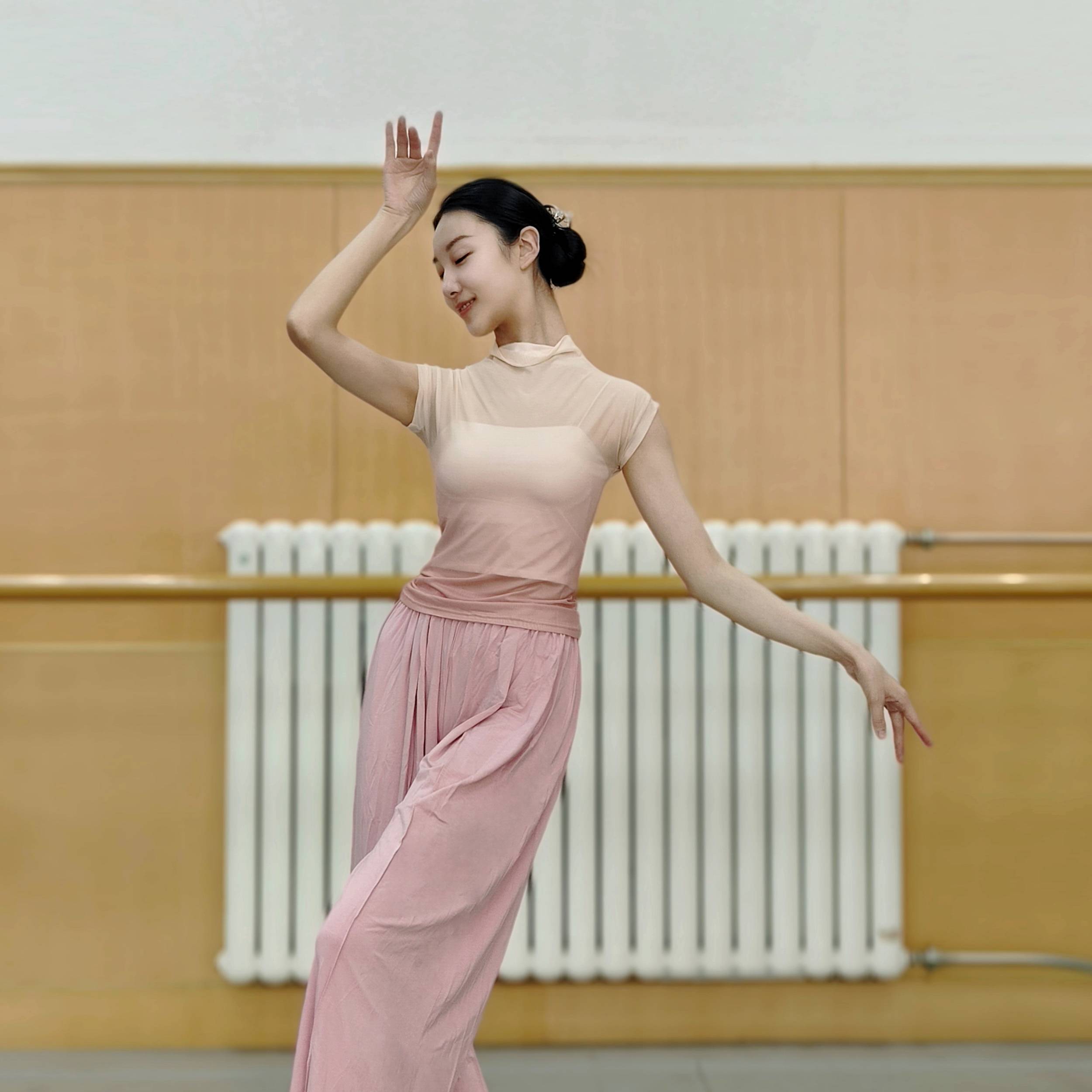 Modern Dance top Classical Dance Dance Dance Summer Chinese Dance Fashion Women's New Position Fashion Gradient Dance Series